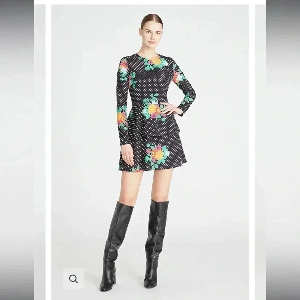 NWT AMUR Dalilah Tier Dress